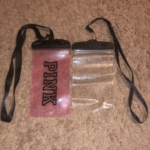 Victoria secret water proof case phone holders